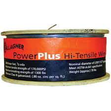 AG HI TENSILE WIRE 12.5 GA 1/2 MILE (2640 FT) (FORM ST: EXC-2)