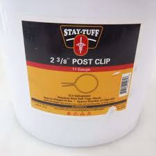 AG POST CLIP ROUND 2 3/8 11GA 200 COUNT (FORM ST: EXC-2)