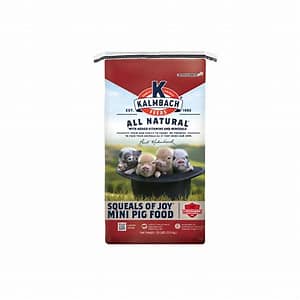 SQUEALS OF JOY MINI PIG FOOD 25#