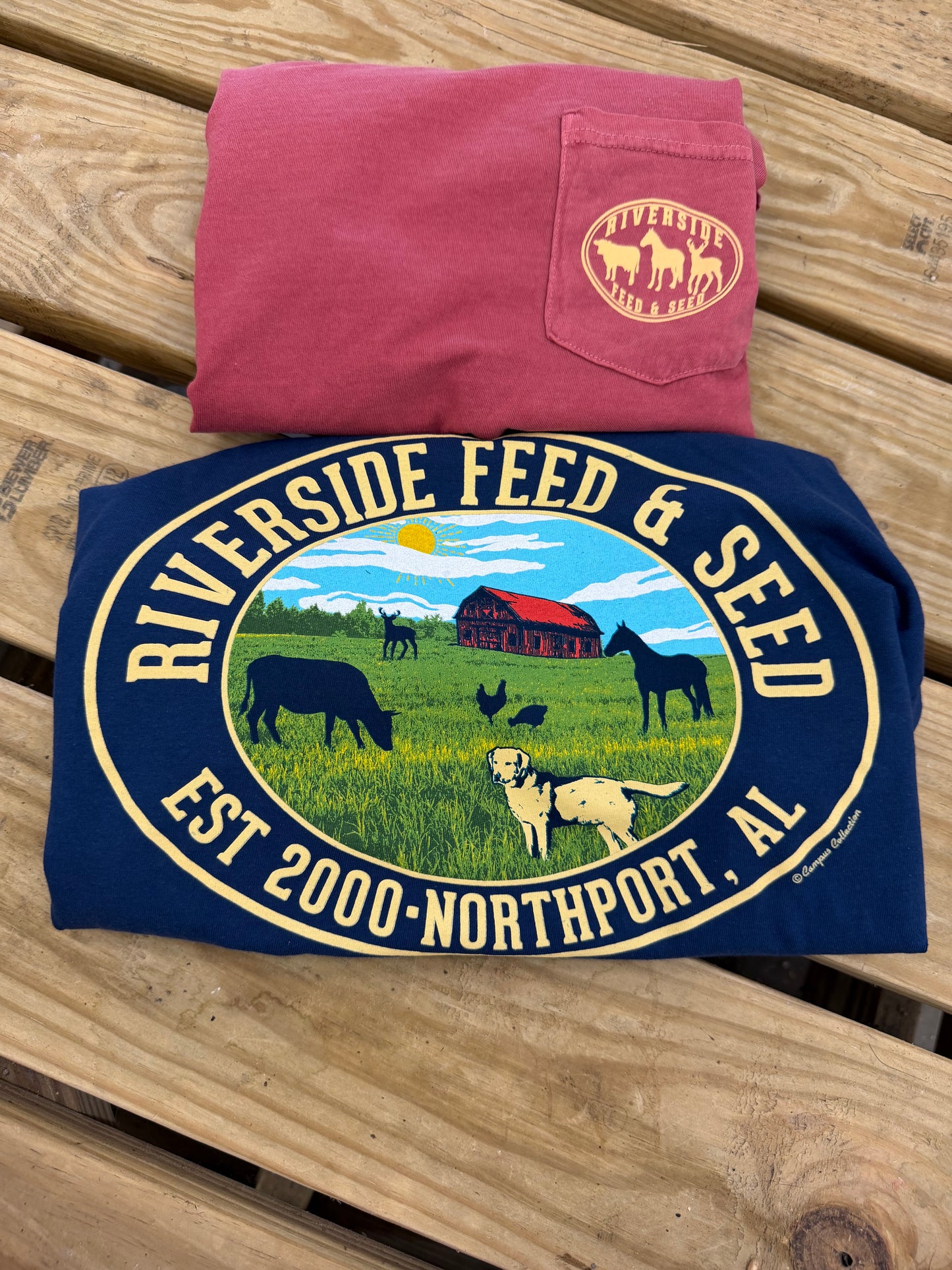 T-SHIRTS COMFORT COLORS - RIVERSIDE FEED & SEED