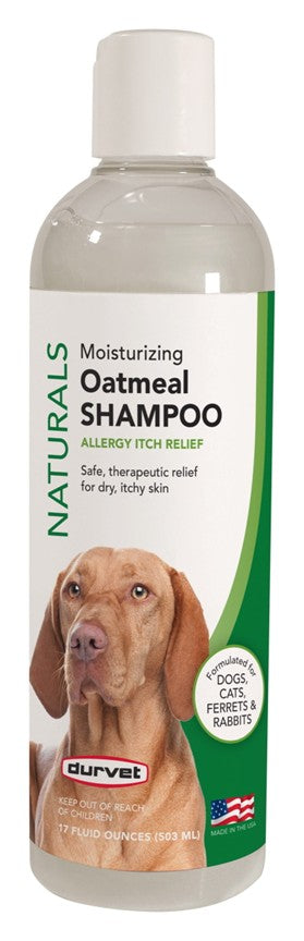 MOISTURIZING OATMEAL SHAMPOO DURVET 17 Ounces