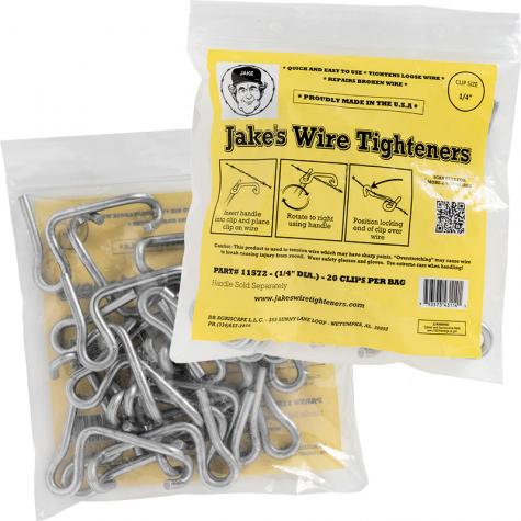 AG JAKES WIRE TIGHTENERS 1/4" (FORM ST: EXC-2)
