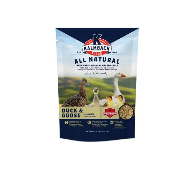 ALL NATURAL 18% DUCK AND GOOSE PELLET 10#