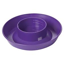 SCREW ON POULTRY BASE 1-GAL PURPLE