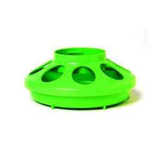 PLASTIC GROUND FEEDER LIME GREEN