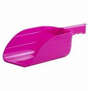 PLASTIC SCOOP 5 PINT PINK