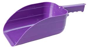 PLASTIC SCOOP 5 PINT PURPLE