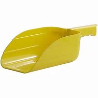 PLASTIC SCOOP 5 PINT YELLOW