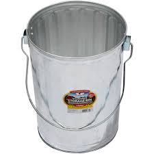 GARBAGE CAN 6-GALLON W/LID