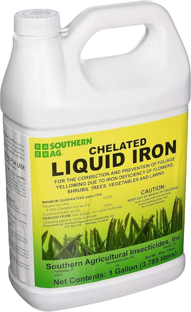 CHELATED LIQUID IRON 1 GAL