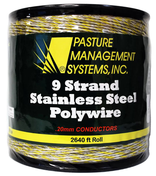 AG 9 STRAND STAINLESS STEEL POLYWIRE 2640 FT (FORM ST: EXC-2)
