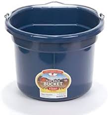 8 QUART FLAT BACK BUCKET NAVY