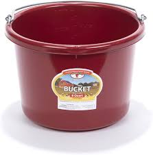 8 QUART BUCKET RED