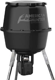 AMERICAN HUNTER 30-GAL SPIN FEEDER W/VARMIT GUARD