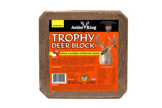 TROPHY DEER BLOCK 20# ANTLER KING