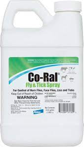 CO-RAL FLY & TICK SPRAY 1/2 GAL