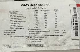 WMS DEER MAGNET 50#