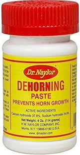 DEHORNING PASTE 4OZ