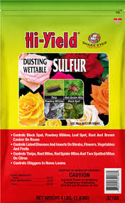 DUSTING WETTABLE SULFUR 4#