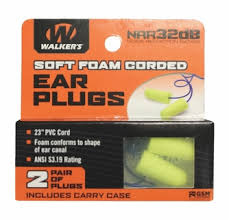 EAR PLUGS SOFT FOAM CORDED