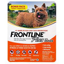 FRONTLINE PLUS FOR DOGS 5-22LB