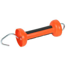 GATE HANDLE RUBBER GRIP ORANGE/BLK G69703