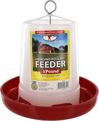 HANGING POULTRY FEEDER  3 LB