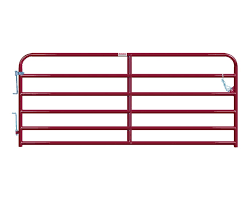 HD RED BAR GATE 2 6 RAIL 10'