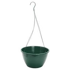 Hanging Plastic Basket Green