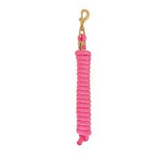 LEAD ROPE 10' PINK WITH SNAP