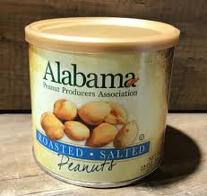 PEANUTS (roasted & salted) - 12 oz Alabama Peanut Producers