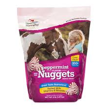 PEPPERMINT NUGGETS HORSE TREATS 4#