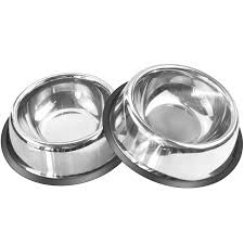 PET BOWL W/RUBBER BOTTOM