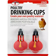 POULTRY DRINKING CUPS 2 PK