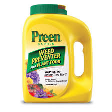 PREEN WEED PREVENTER PLUS PLANT FOOD