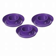 SCREW ON MASON JAR BASE PURPLE QRT