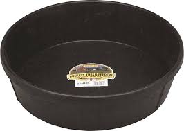 RUBBER FEED PAN 3 GALLON