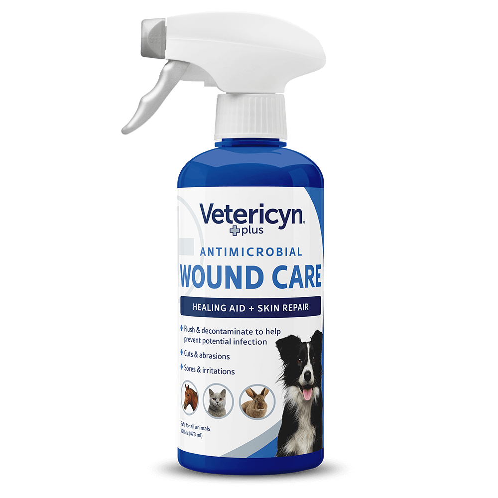 VETERICYN PLUS ANTIMICROBIAL WOUND & SKIN CARE 16 OZ