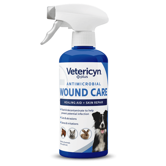 VETERICYN PLUS ANTIMICROBIAL WOUND & SKIN CARE 16 OZ