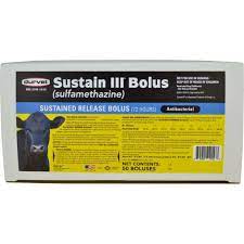 SUSTAIN III BOLUS SULFAMETHAZINE