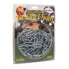 TIE-OUT CHAIN 10FT LARGE