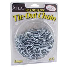 TIE-OUT CHAIN 15FT LARGE