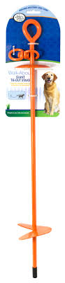 TIE-OUT STAKE JUMBO ORANGE 28