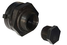 TUFF STUFF BULKHEAD ADAPTER & PLUG 3/4