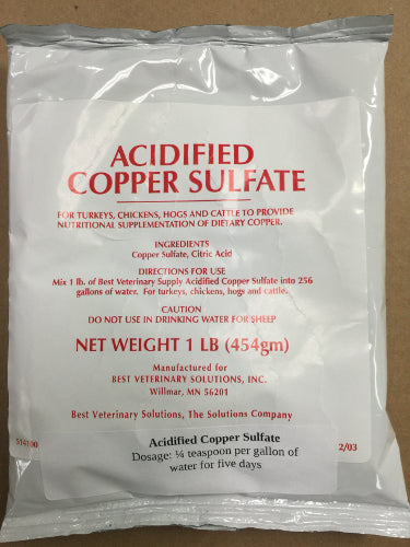 ACIDIFIED COPPER SULFATE 1#