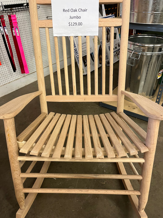 RED OAK CHAIR JUMBO