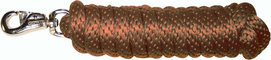 LEAD ROPE 10' W/BRASS BOLT COPPER