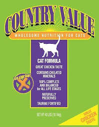 COUNTRY VALUE CATFOOD 40#