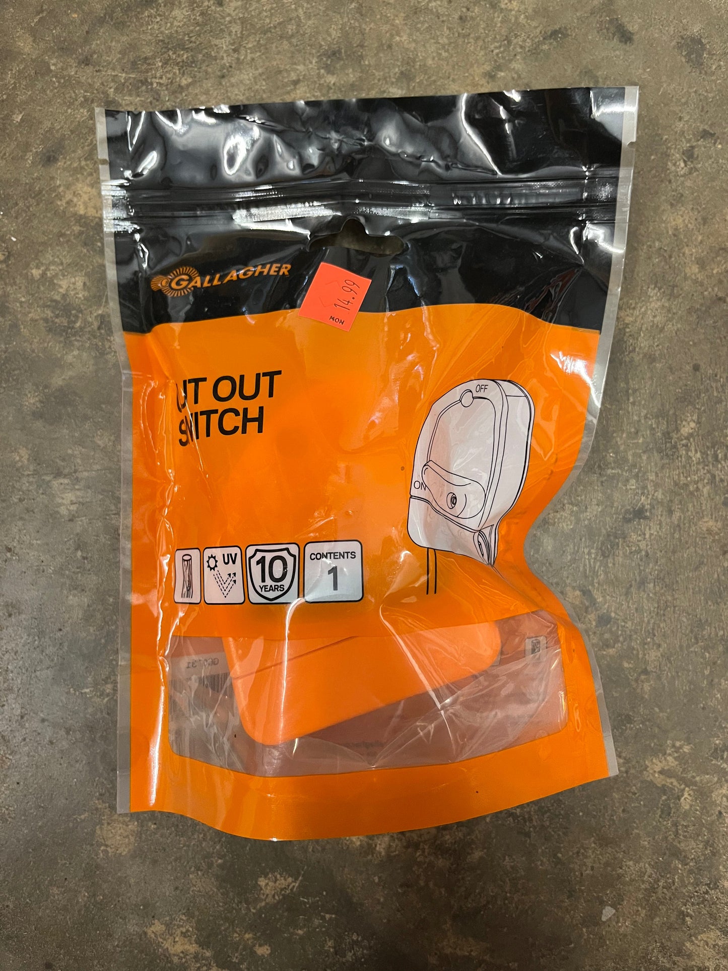 AG CUTOUT SWITCH (FORM ST: EXC-2)