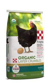 PURINA ORGANIC CHICK LAYER CRUMBLES 35#